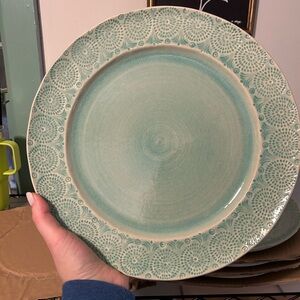 Anthro Old Havana Dinner Plate set (4)